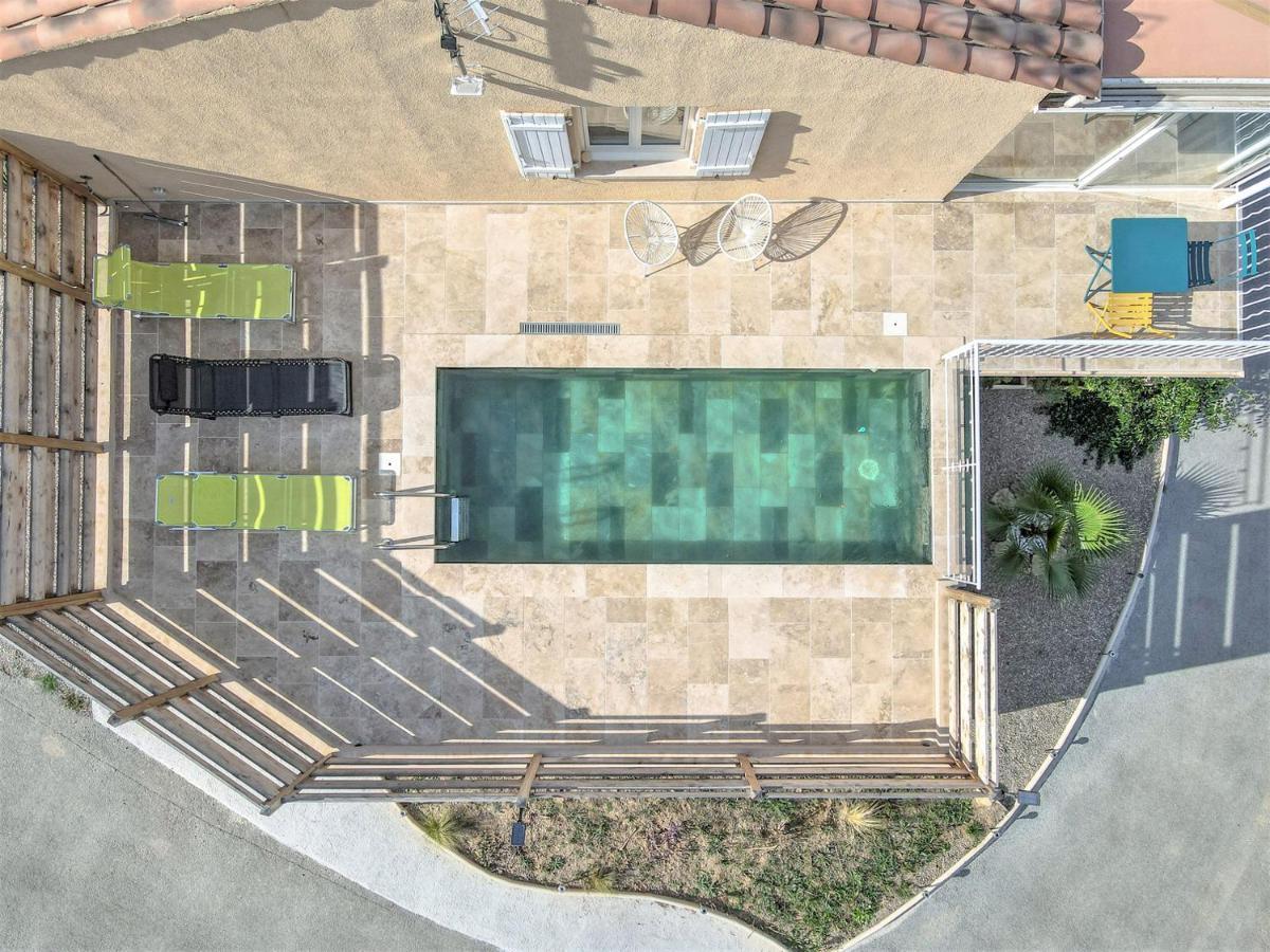 Charmante Maison Climatisee Avec Piscine 드라기냥 외부 사진